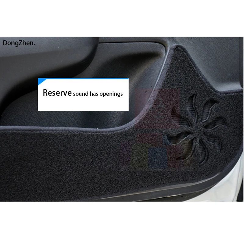 Dongzhen 4 шт. защитные накладки для автомобильных дверей наклейки автомобиля