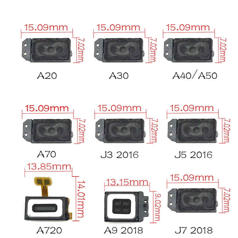 50 шт./лот наушники для Samsung A9 A8 A6 A7 J7 J6 J8 J4 2018 /J3 J5 2016 / A20 A30 A40 A50 A70|Шлейфы мобильных