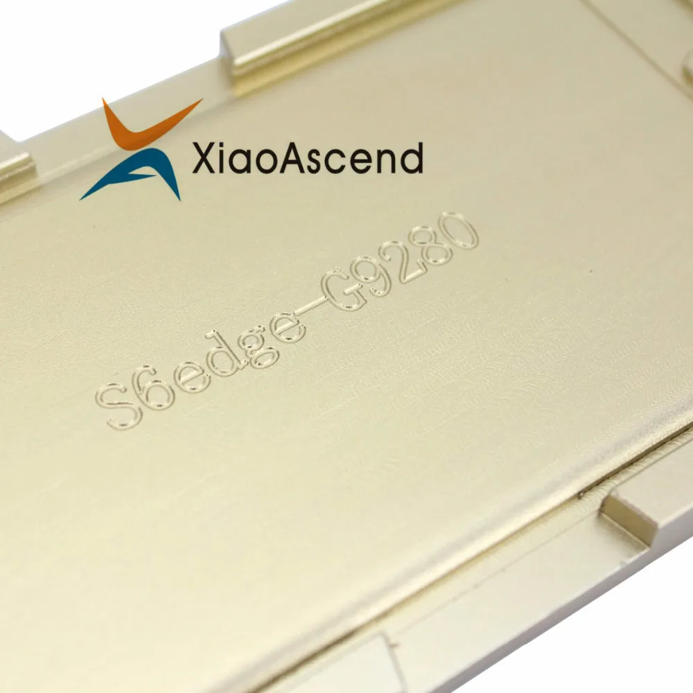 Одна пара lcd выравнивание формы+ lcd форма для ламинирования для samsung S8+ edge, S8, S7, S6 Edge+/G9280, S6, Note 4 Edge