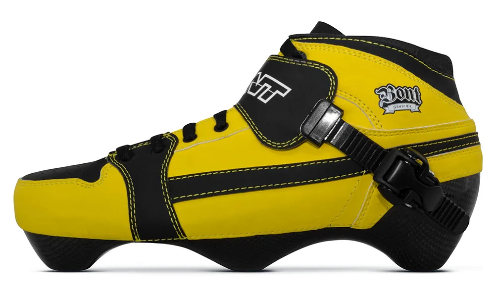 BONT преследование 3PT Inline Катание на коньках ботинки три точки скорость Катание на коньках ботинки