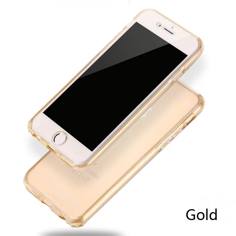 Передние и задние чехлы с полной защитой мягкий ТПУ чехол для iPhone X XS Max XR 5S 6 7 8 Plus