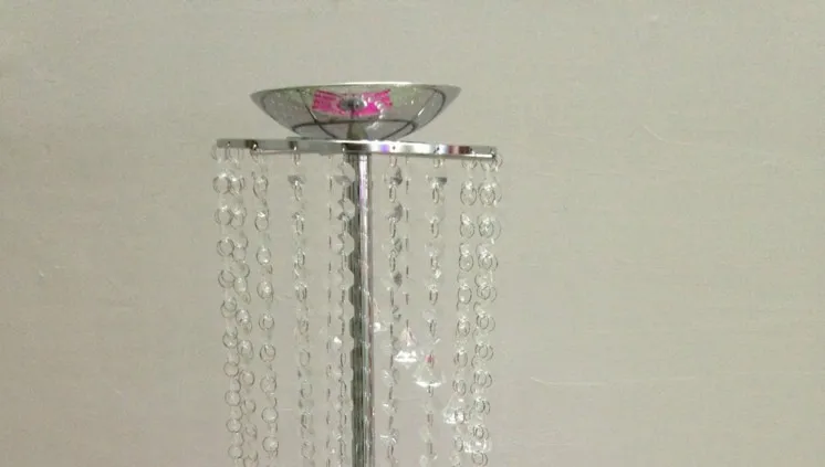 Украшение свадебного стола/домашний Кристальный подсвечник вечерние венок