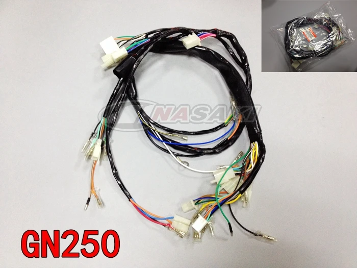 Новинка Бесплатная доставка для Suzuki GN250 GN 250 Электрический жгут проводов SUZUKI OEM NO.