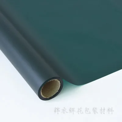 dark green 60 см* 10 ярдов Корейский туман цветок упаковка свадебный подарок одежда звезда ремесло бумага копия ткани бумага DIY конфеты цвета цветок упаковка - Цвет: dark green