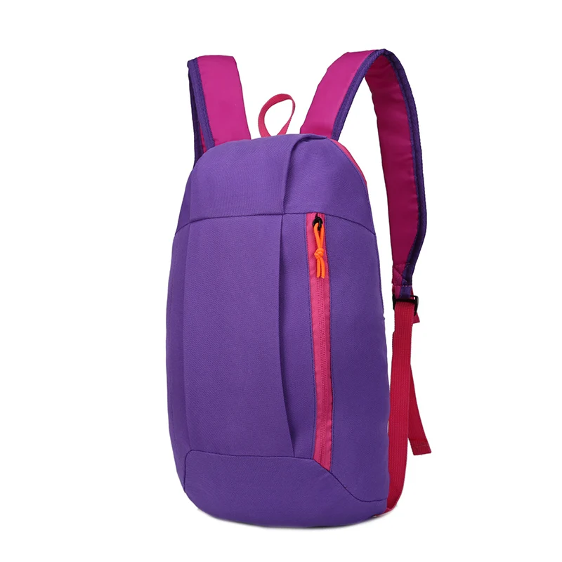purple 9 цветов, 10л, рюкзак для путешествий, ультралегкий, для спорта на открытом воздухе, рюкзак для мужчин и женщин, детские сумки для бега, портативные сумки для скалолазания - Цвет: purple