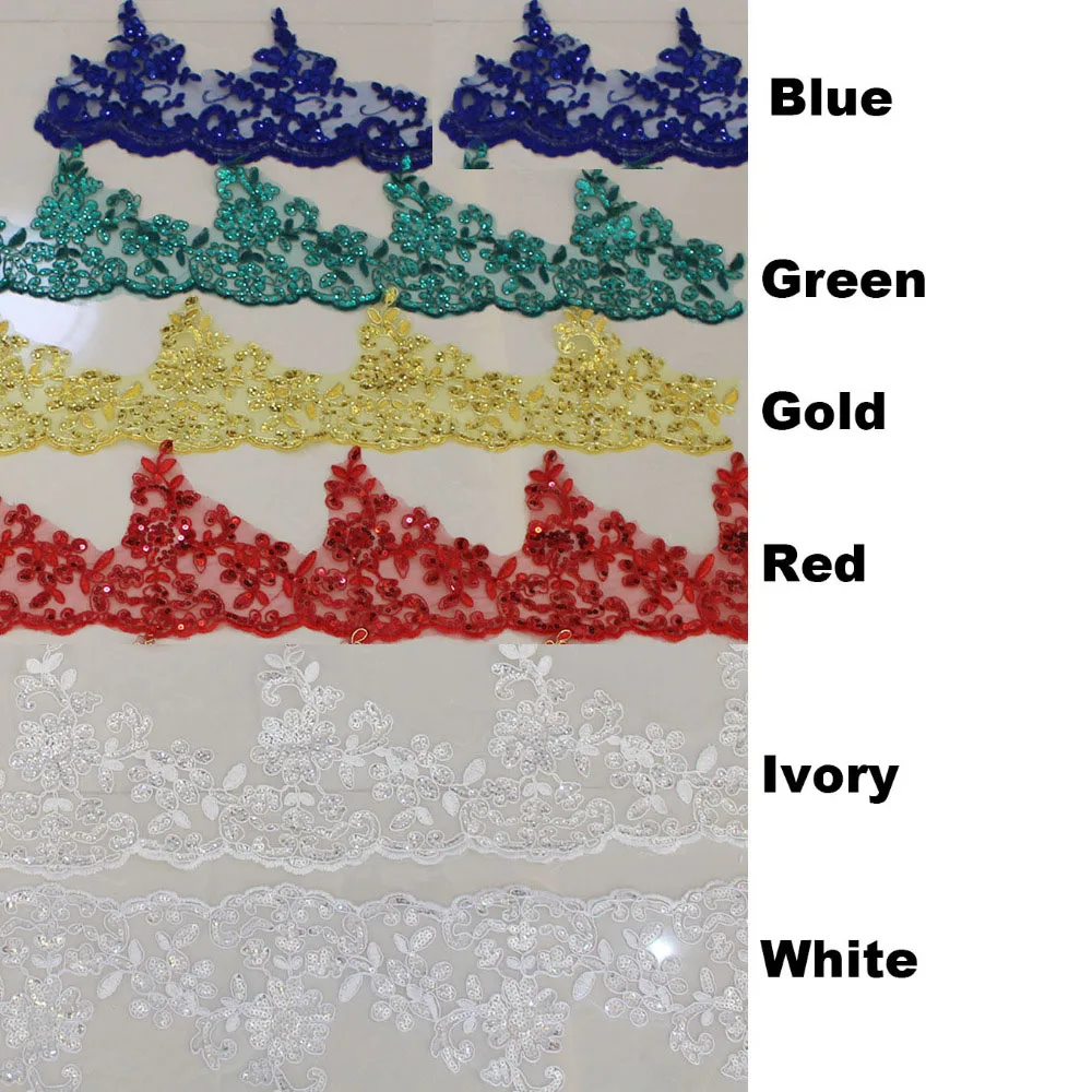 Новая Однослойная кружевная Фата с аппликацией красная длинная свадебная вуаль