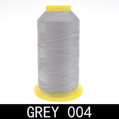 Light grey 004 Бренд высокого качества 800 м 300D/3 высокопрочная нить для швейной машины тонкие кожаные шторы из парусины аксессуары для одежды DIY - Color: Light grey 004
