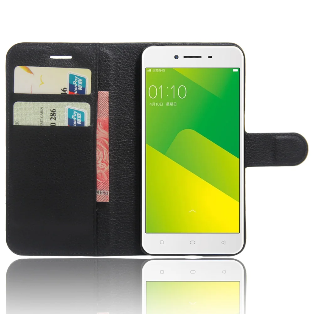 Чехол-книжка из искусственной кожи для OPPO A37 флип-кошелек чехлы телефонов чехол с