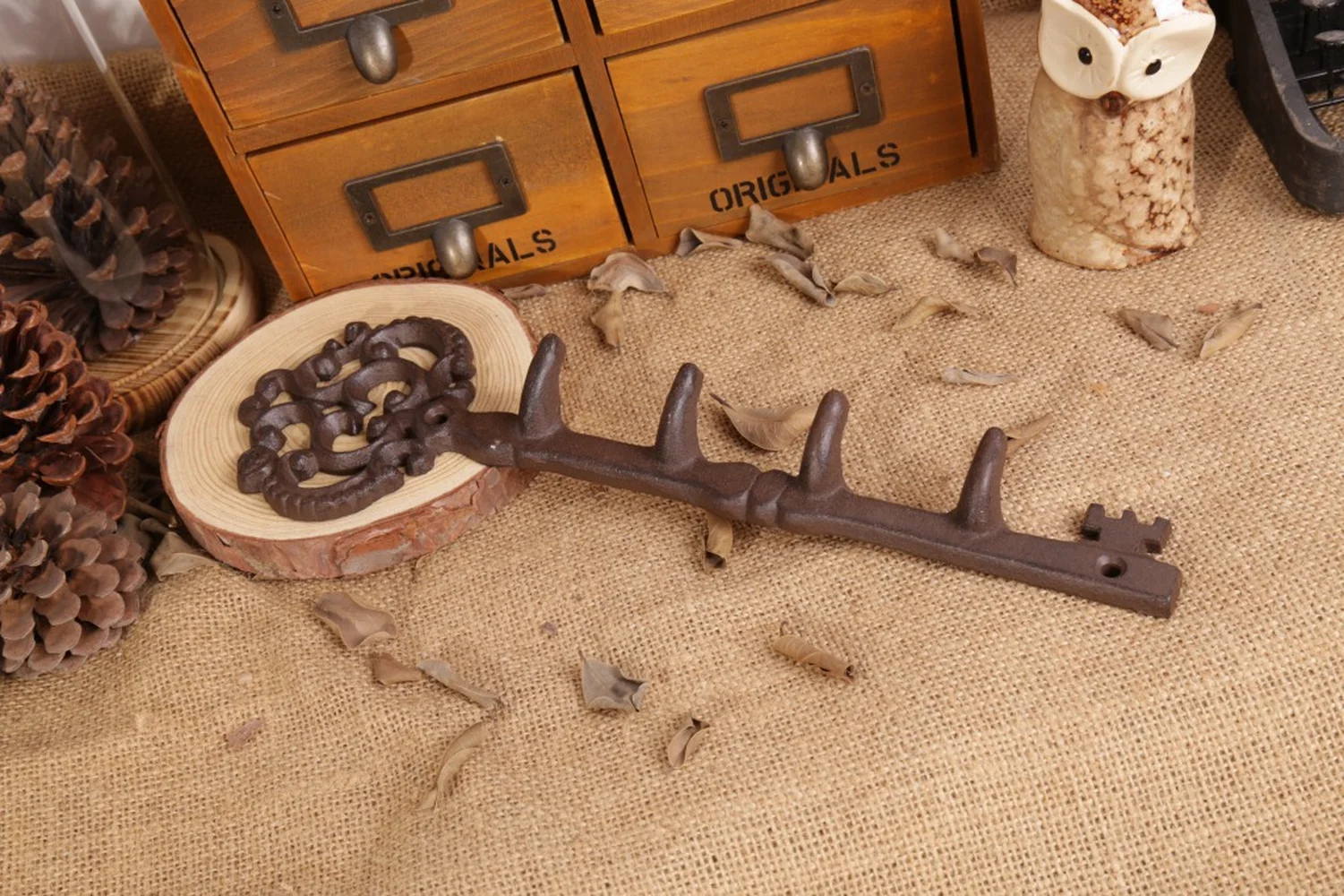 Промышленный креативный крюк для двери из кованого железа крючок домашней