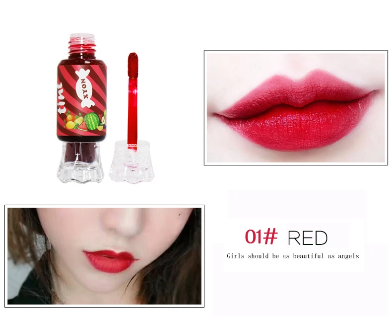 Женский яркий блеск для женщин губ набор косметических помад женская косметика