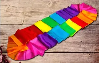 Silk Streamer - Multicolor(1000cm*25cm) Coloriage Magique Magic Tricks For Professional Magicians Stage New | Игрушки и хобби