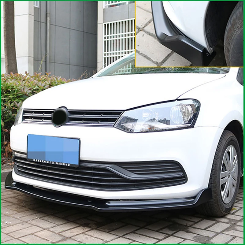 Автомобильный Стайлинг для VOLKSWAGEN Polo TSI 2014 ABS передний бампер Нижняя решетка