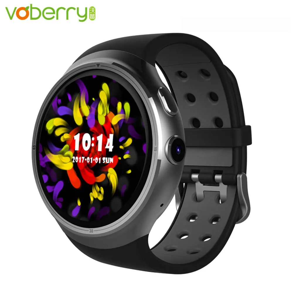 Смарт часы Voberry Z10 Android 5 1 ГБ 16 MTK6580 четырехъядерный 39 &quot400*400 умные с WIFI GPS SIM для