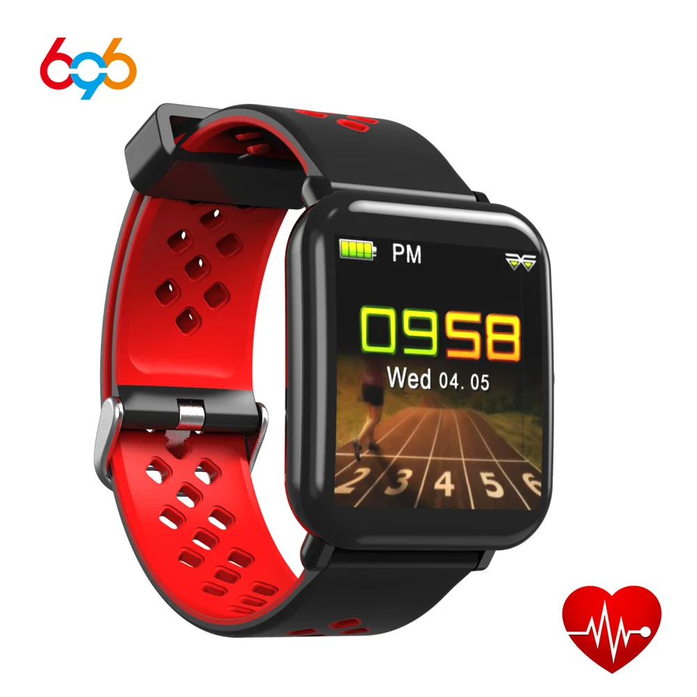 DM06 человек умный Браслет сердечного ритма мониторы сна Красочные экран