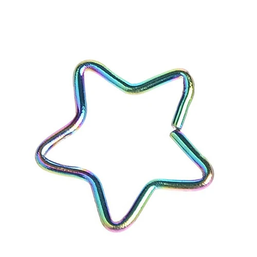 10 шт. женские серьги из нержавеющей стали в форме сердца спиральный для хряща