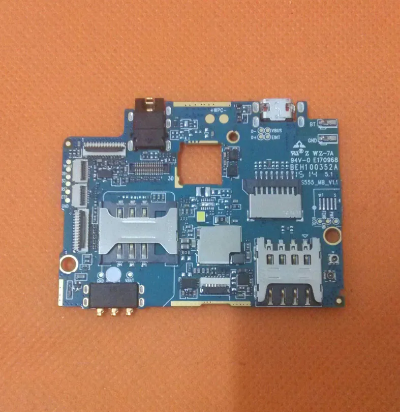 Оригинальная материнская плата 1 ГБ ОЗУ + 8 Гб ПЗУ для Doogee DG750 IRON BONE 4 7 ''MTK6592 Octa Core