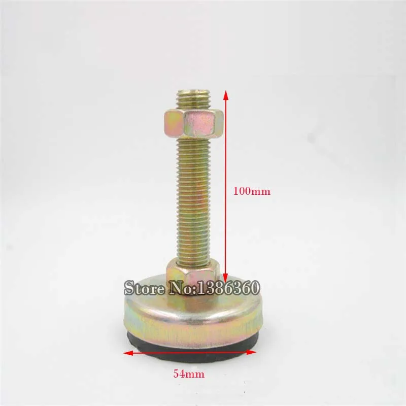 Высококачественный нескользящий токарный станок 8 шт. регулируемая ножка для