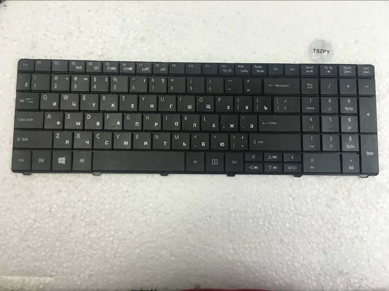Russian Keyboard for Acer Travelmate 5740 5742 TM8571 FOR Aspire E1 521 531 571 E1-521 E1-531 E1-531G E1-571 E1-571G RU Black | Компьютеры