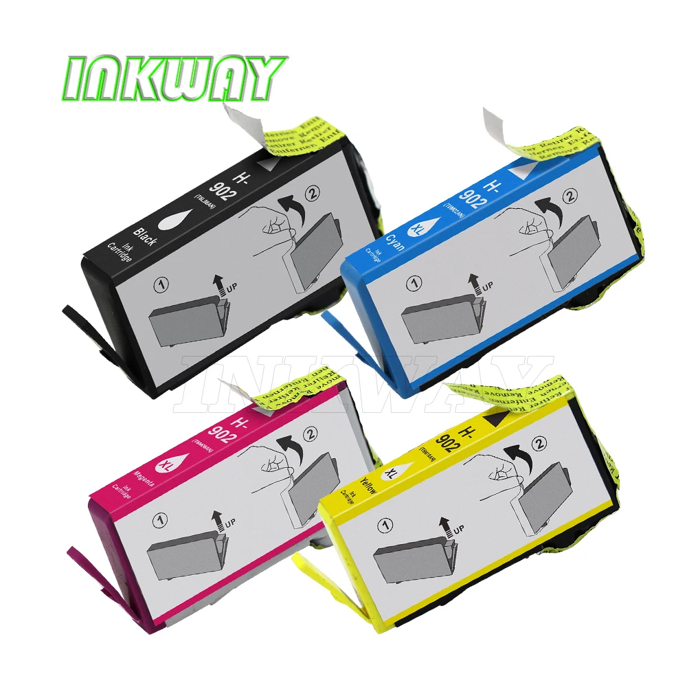 Картриджи с чернилами для HP 902 902XL 1 комплект принтера OfficeJet 6968 6978 6970 6975 6951 6954|hp 78