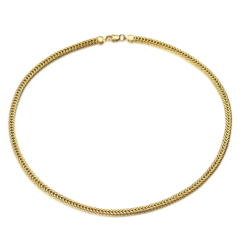 GULICX Bijoux 2018 модные ожерелья из нержавеющей стали женские и мужские длинные