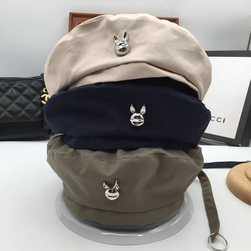 Шапки для женщин Берет hat Новый хлопок почки шляпа Мода тыква джокер|Женские