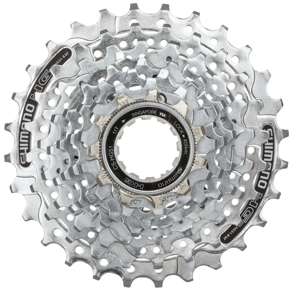 Shimano CS велосипедный HG51-8 аливио кассеты бесплатно колеса велосипеда