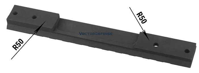 VictOptics steel Remington 700 RM700 короткое действие Picatinny Rail Scope Mount Base