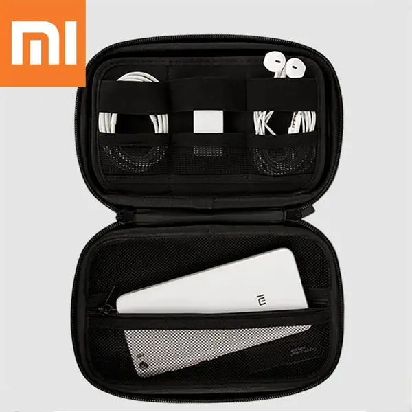 Xiaomi HX многофункциональная цифровая сумка для хранения водонепроницаемая сумка для наушников Внешний Аккумулятор Чехол-Органайзер