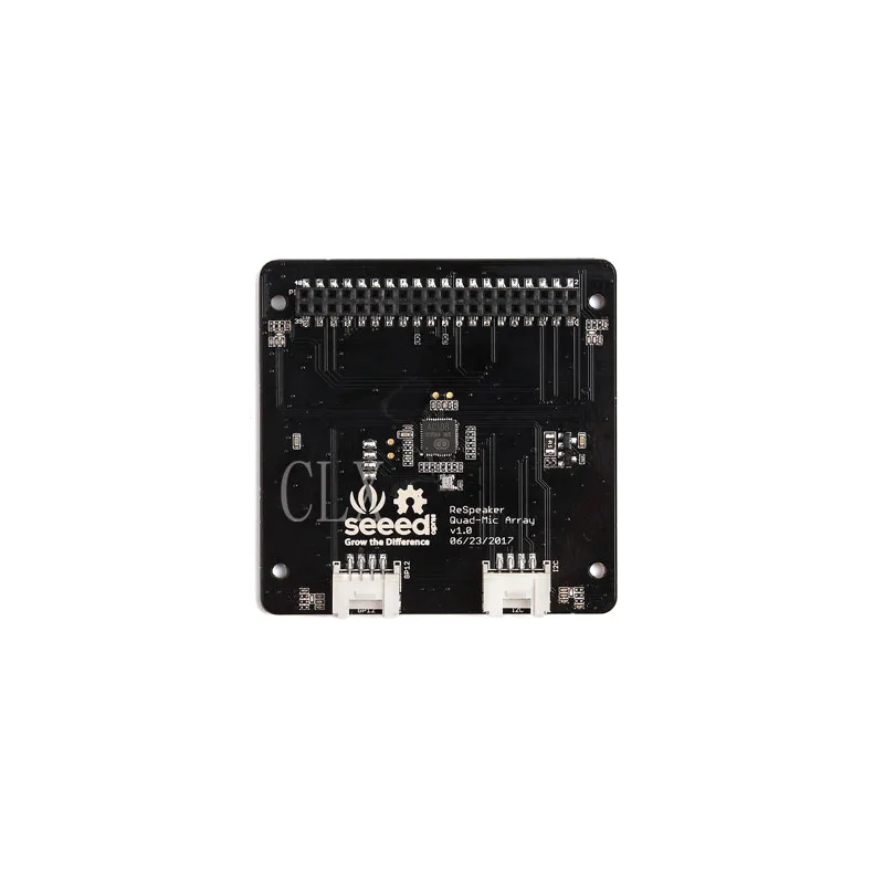 ReSpeaker 4-Mic массив для Raspberry Pi 4 микрофона AI Voice Quad-микрофон Плата расширения pi 3B/4B |