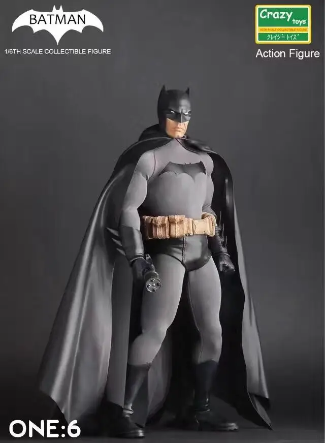 1:6 Crazy Toys DC Comic Classic Batman Burce Wayne 12 'Ƈ/6 ПВХ фигурка модель аниме коллекционный мод