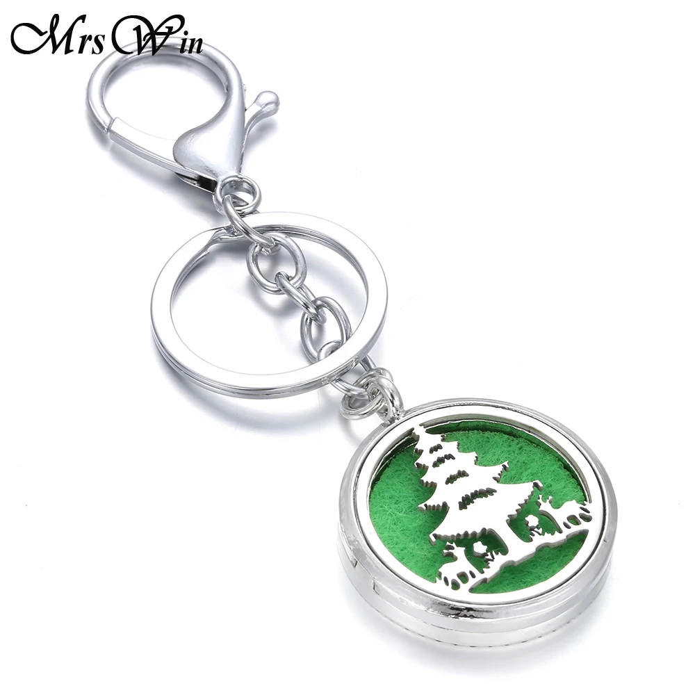 Новые духи ювелирные изделия Древо жизни брелок из нержавеющей стали эфирные