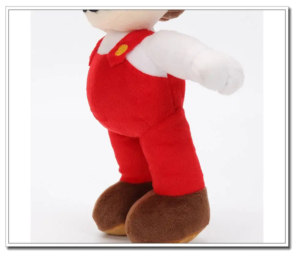2 шт./компл. 10 дюймов 25 см Super Mario Плюшевые куклы Супер Марио мягкие плюшевые Марио и Луиджи Братья Марио плюшевые игрушки
