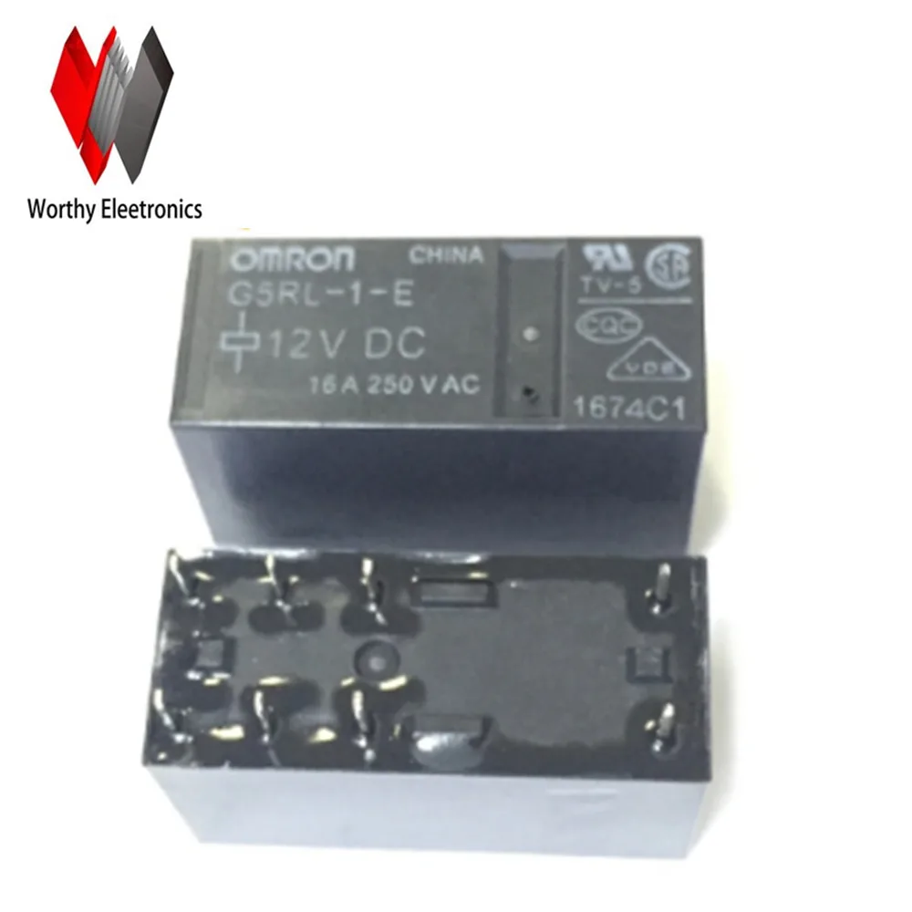 

wholesale 10pcs/lot relay G5RL-1-E-12VDC