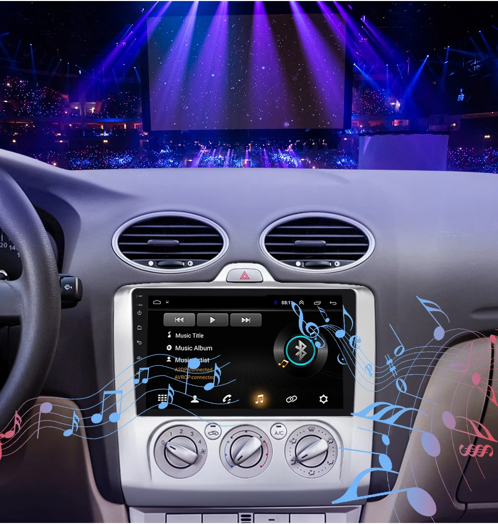 9 ''10'' Android автомобильное радио 2.5D gps навигация Авторадио Мультимедиа dvd-плеер Bluetooth wifi Зеркало Ссылка 2 Din аудио стерео