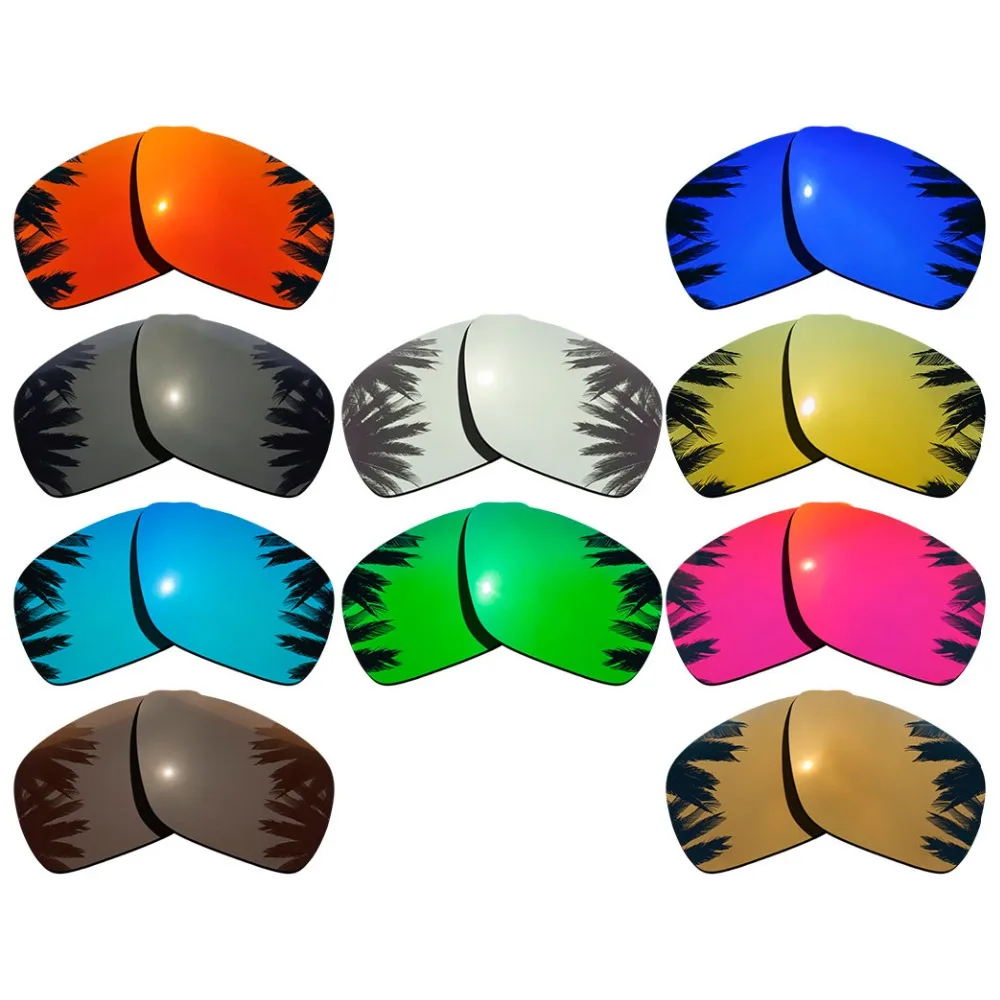 Поляризованные Сменные линзы с зеркальным покрытием для Oakley Dispatch 1 многоцветная