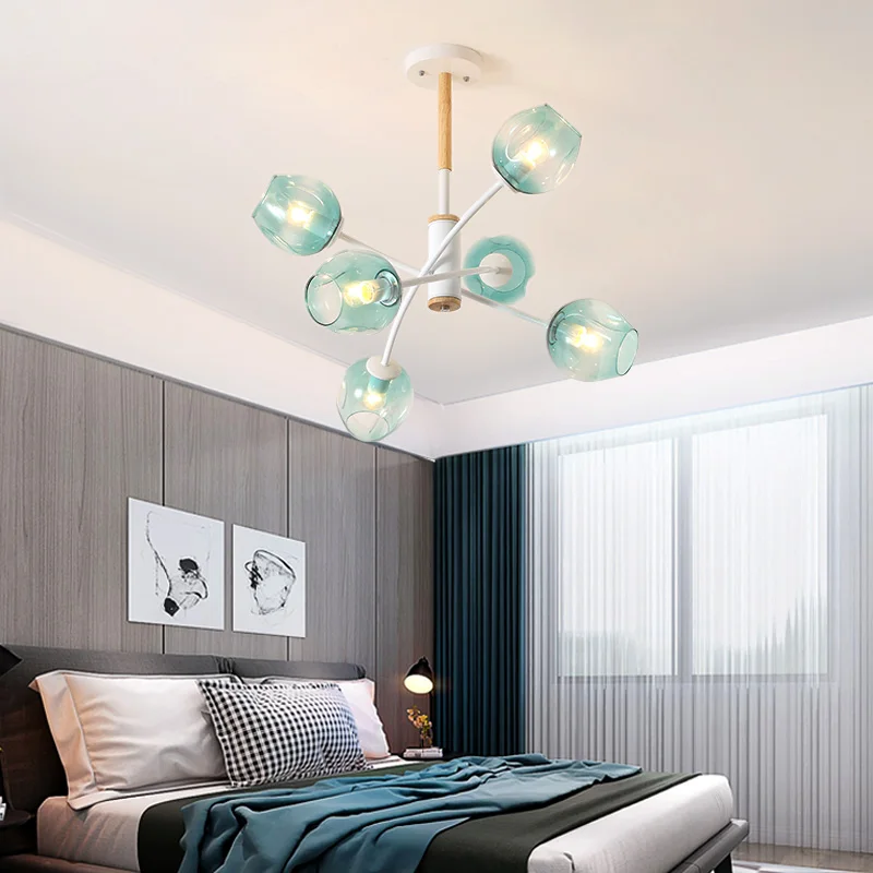 Потолочный светильник в стиле ретро круглая винтажная железная лампа В