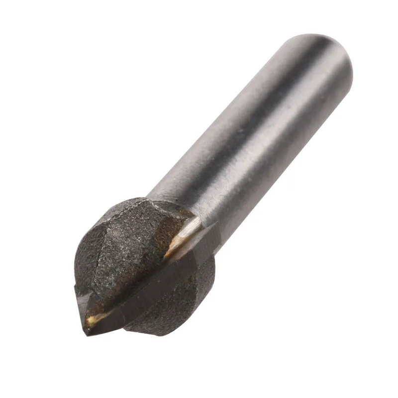 Фрезерный станок с ЧПУ 1/4 дюйма 60 градусов Гравировальный V образный паз