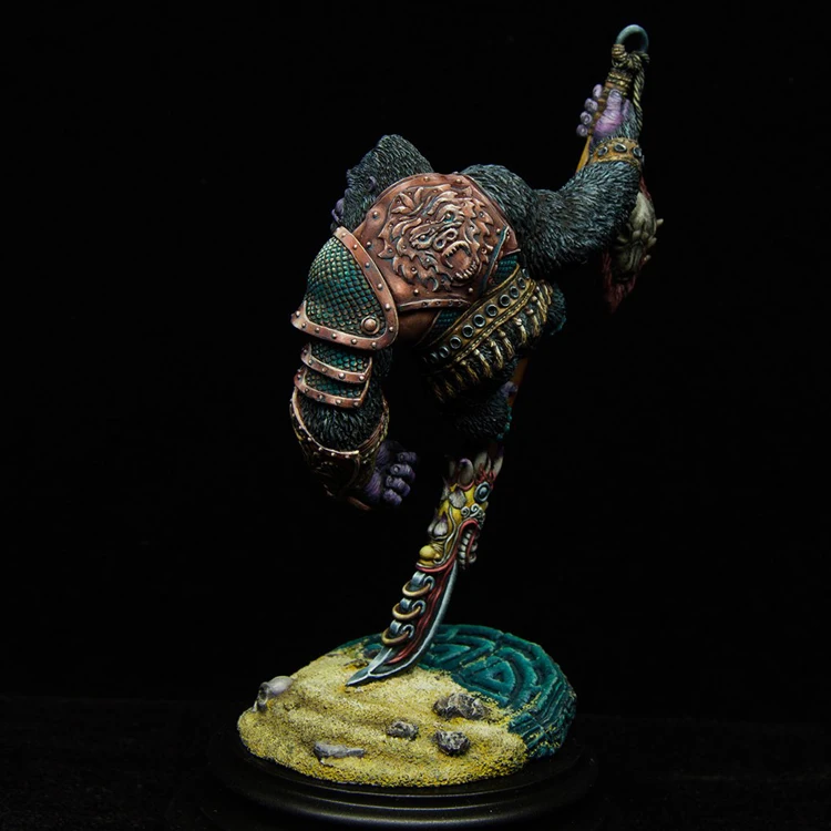 Фигурка из смолы WARLORD KONG 40 мм GK в разобранном и неокрашенном виде | Игрушки хобби