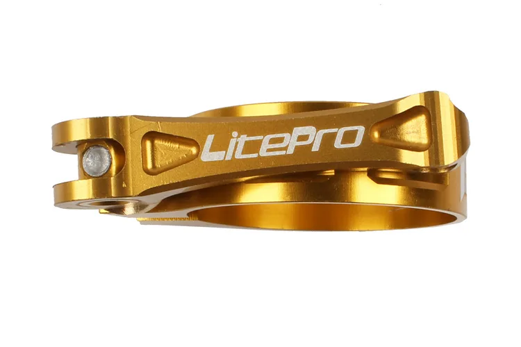 Litepro Подседельный штырь зажим lp складной велосипед Алюминиевый сплав CNC 41 мм Труба для 33,9 мм трубки