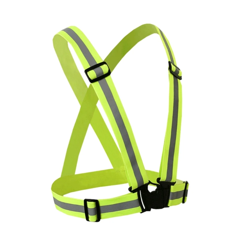 High Visibility Neon Reflective Belt Safety Vest Fit For Running Cycling Sports | Автомобили и мотоциклы