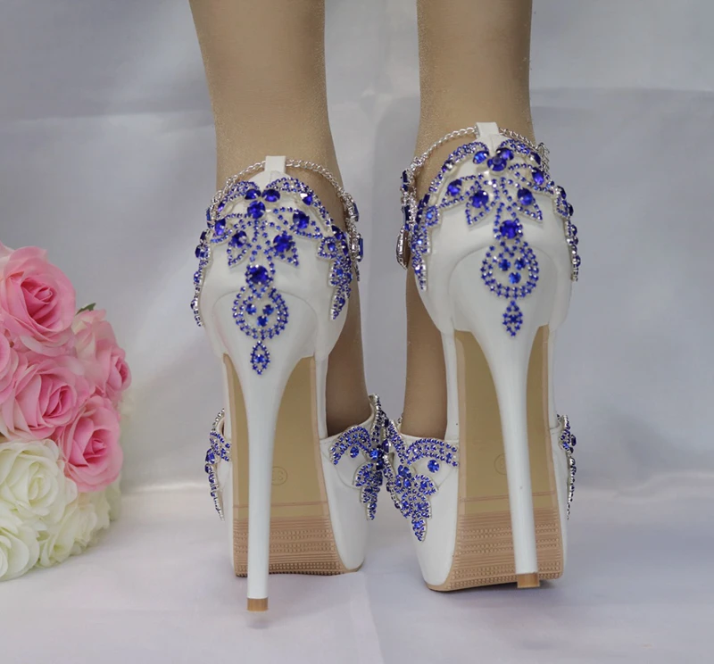 Г. Женские босоножки Т-образный тонкий каблук, очень высокий каблук, женские белые вечерние босоножки со стразами, свадебная обувь XY-B0079