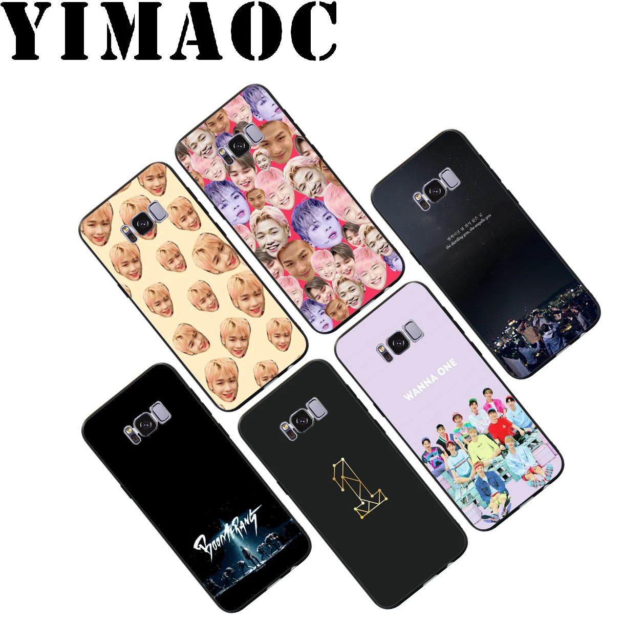 Мягкий чехол YIMAOC Wanna One K pop Bands для Samsung Galaxy S10 S10e S9 S8 A6 Plus S7 S6 Edge A7 A5 A3 J6 Note 9 8 |