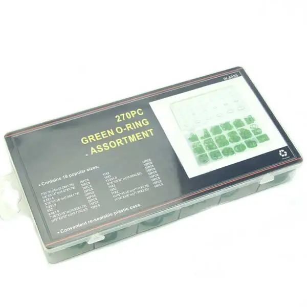 

270Pcs Rubber Metric Nitrile O Ring Assortment Set For Car Auto Vehicle Repair