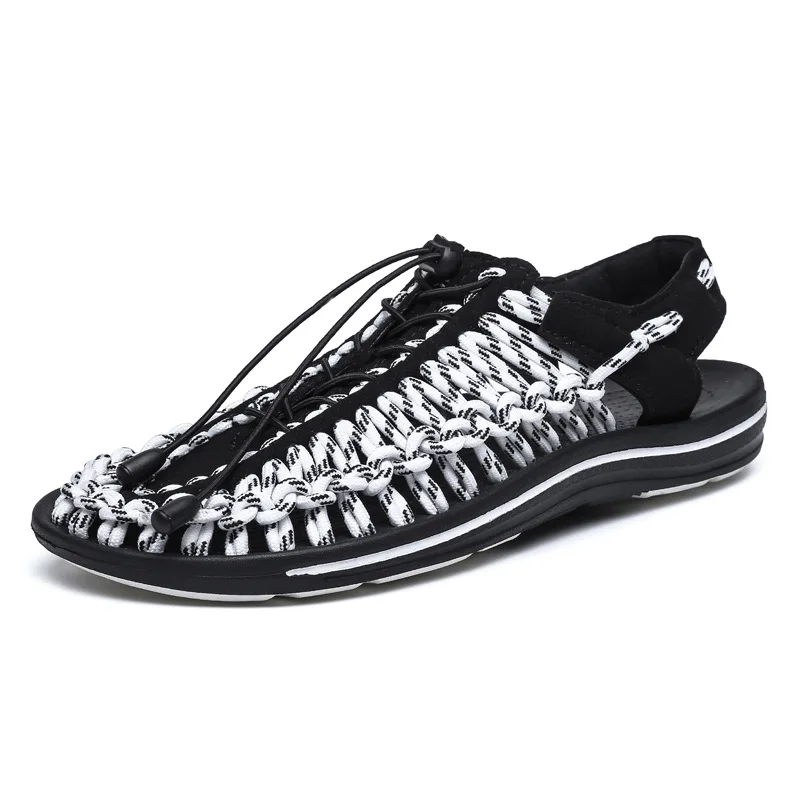 2019 New Arrived Summer Weave Sandals Men Shoes Quality Comfortable Fashion Casual Fisherman | Обувь