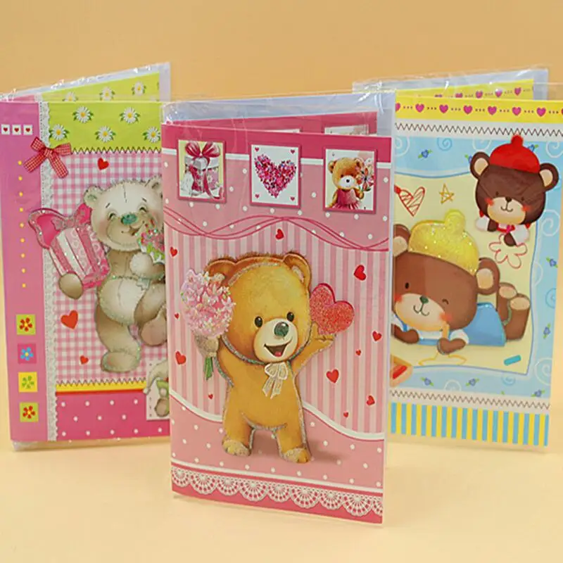 10 шт./лот Новая высококачественная музыкальная поздравительная открытка с днем