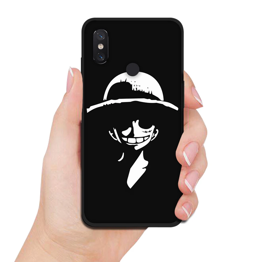 WEBBEDEPP ONE PIECE Monkey D Luffy TPU чехол для телефона Xiaomi Mi 8 A2 Lite A1 9 SE Mix 2s Max 3 POCOPHONE F1 мягкий |