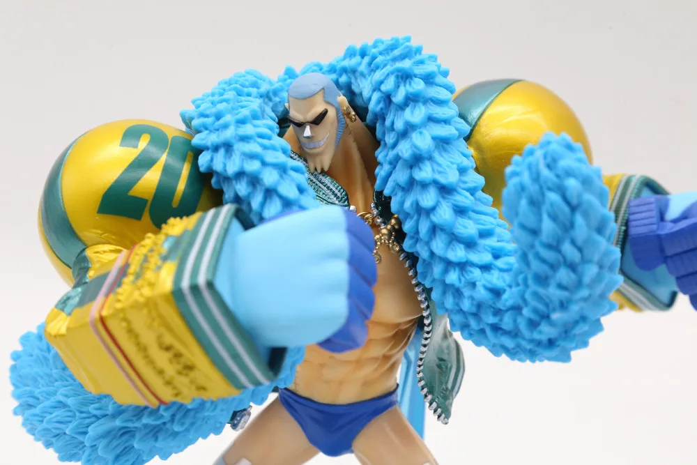 Экшн фигурка из ПВХ Аниме One Piece 20 лет нами Луффи Брук сандзи Робин чопер синяя