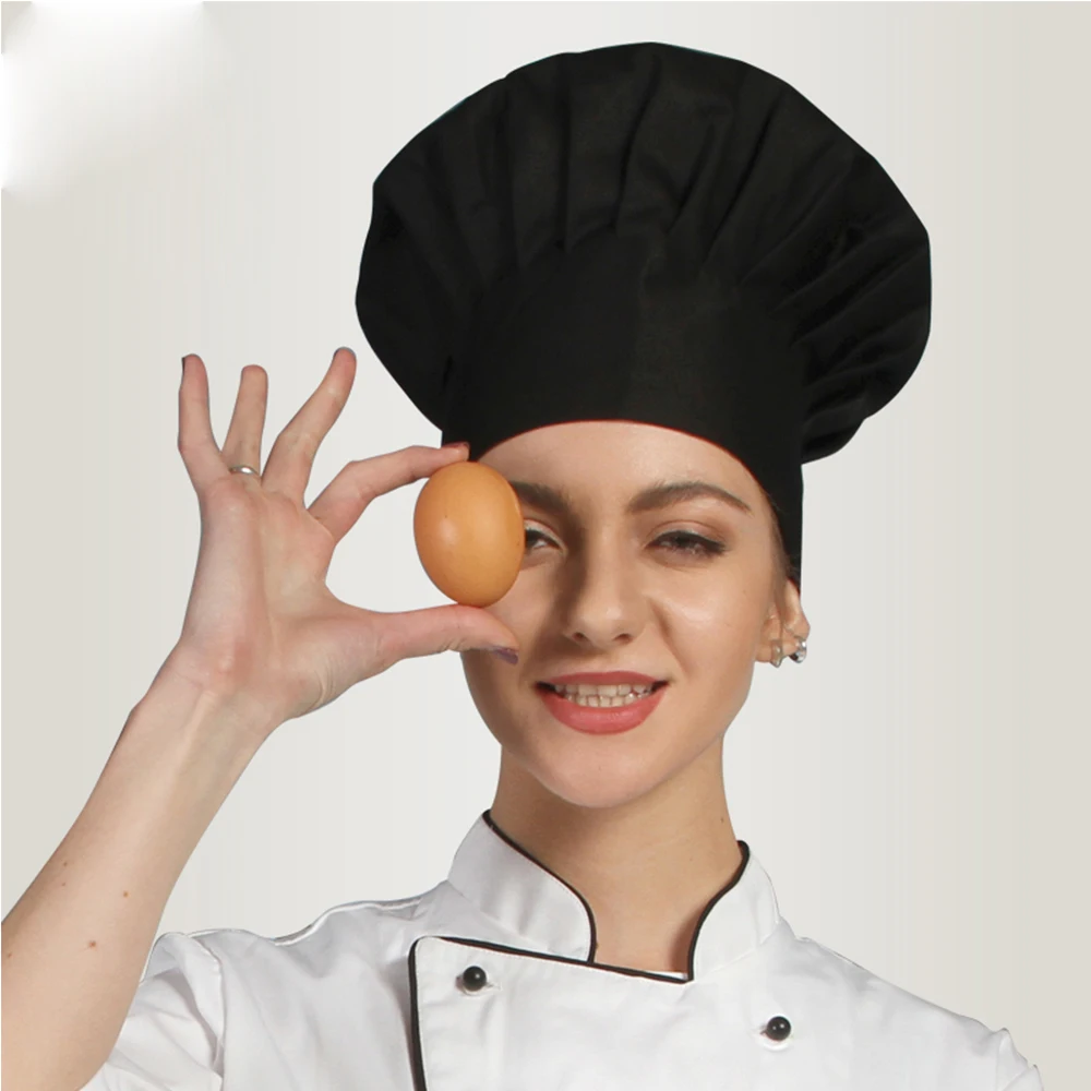 Новинка, унисекс, складывающаяся шапка, шапка шеф-повара, штаны, пальто, высокие повара, головные уборы официантов, для взрослых, для ресторана, для отеля, пекарни, столовой, повара