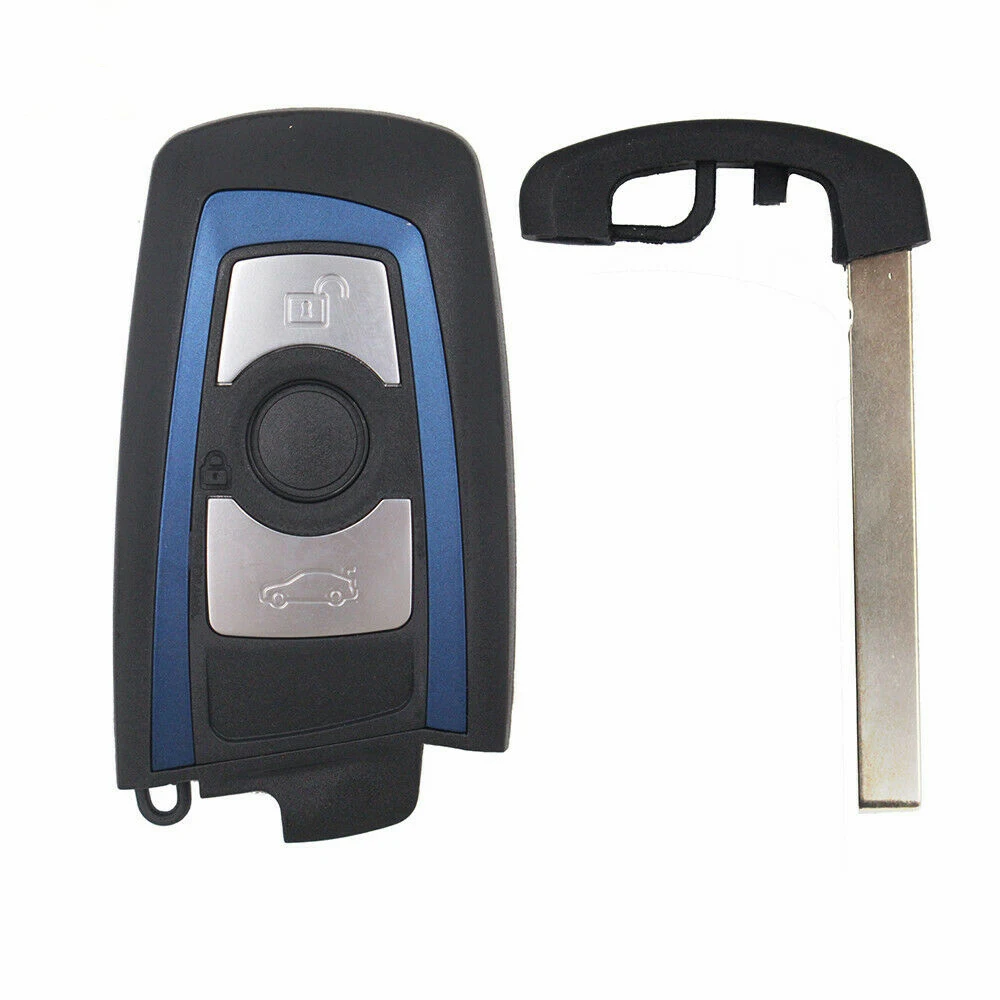Keyecu синий дистанционный ключ с 3 кнопками FSK 315 МГц PCF7953 для BMW F шасси FEM / BDC CAS4 + FCCID: