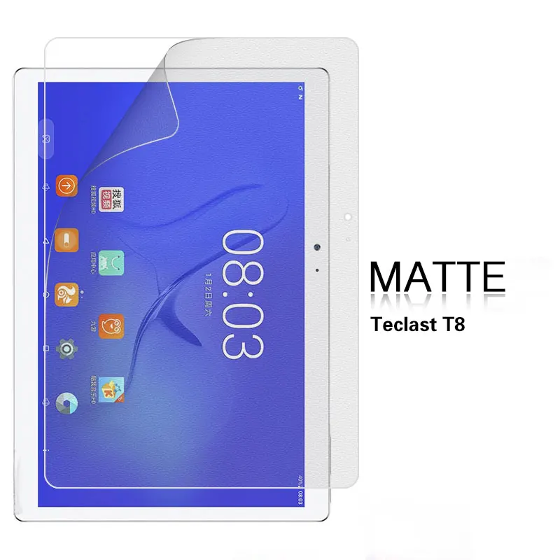 Передняя HD прозрачный глянцевый пленка для Teclast T8 8 4 &quotT10 10 1&quot матовая анти